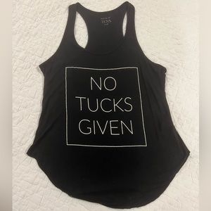 EUC - barre workout tank size small